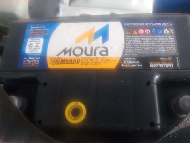 Bateria Moura 60 ap