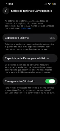 iPhone 13 256GB - Único Dono - 96% Saúde + Nota Fiscal (Garantia Apple)