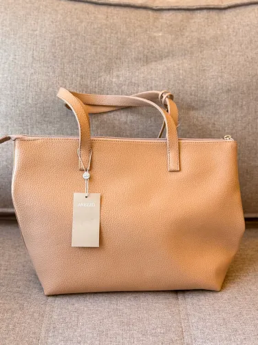 Bolsa Arezzo Mercato Nude (Nova)