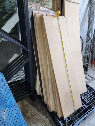 Sobras Tabuas de Madeira Mdf