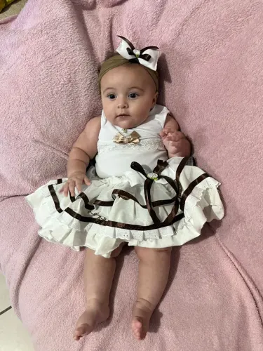Vestido junino bebê 