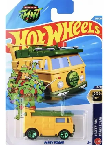 Hot Wheels Party Wagon Tartaruga Ninja 2026