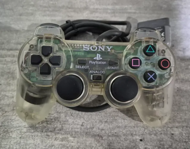 Controle especial Cristal PlayStation