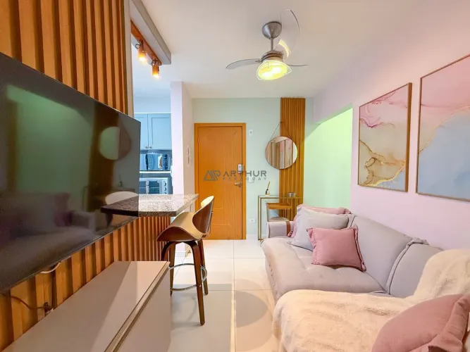 Apartamento à venda em Praia Grande com 1 dormitório no bairro Canto do Forte