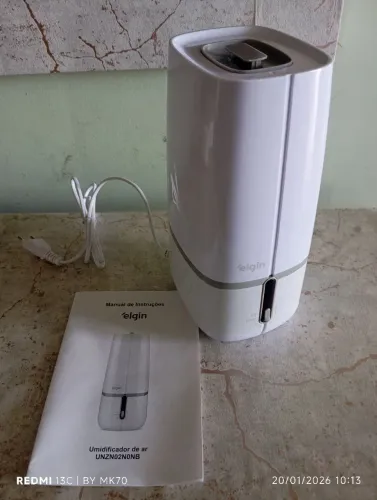 Umidificador Ultra 2 litros Elgin novo
