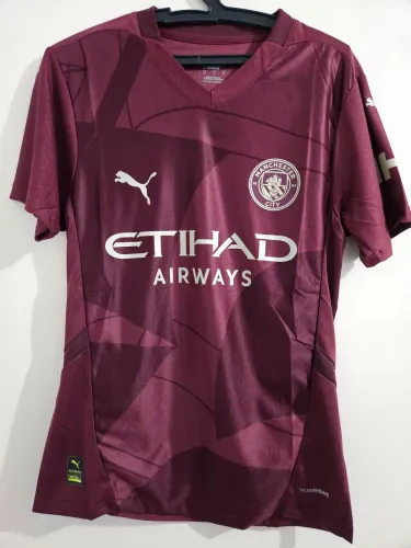 Camisa Manchester City Versão Jogador tamanho P