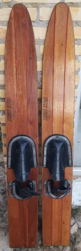 Ski Aquático Madeira Retrô Decoração Uso