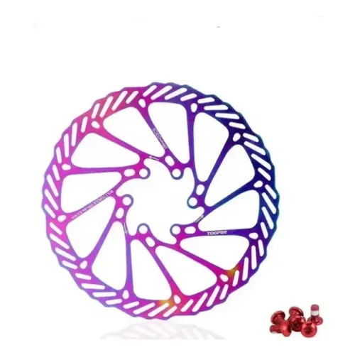 Disco Freio Rotor Bike 6 Furos Rotor 160mm Pro Mtb Toopre *CAMALEÃO LINDO*