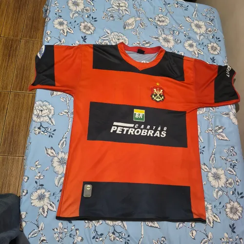 CAMISA DO FLAMENGO ANOS 2000 PETROBRAS TAM G/GG