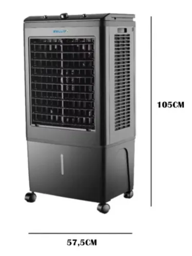 Climatizador de ar portátil Zellox 45 Litros