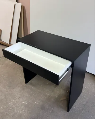 ESCRIVANINHA COM GAVETA DE MDF PRETO