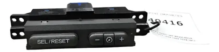 Botão Reset Set Regulador Civic 2007 2008 2009 2010 2011 Preto