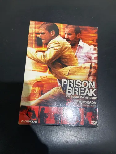 segunda temporada da série Prison Break em dvd para colecionador