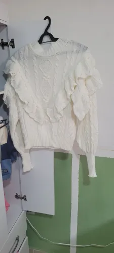 Blusa de tricô feminina