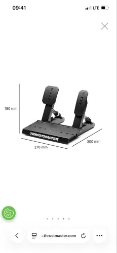 Pedal FaceTime thrustmaster II