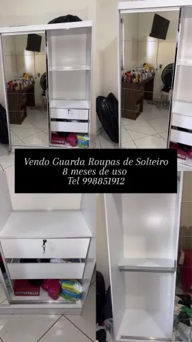 Guarda roupa solteiro SEMINOVO