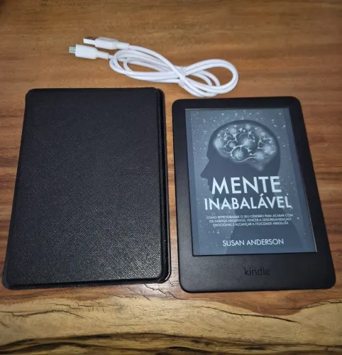 Kindle 10 Geração e Capa magnetica. 8GB para milhares de livros