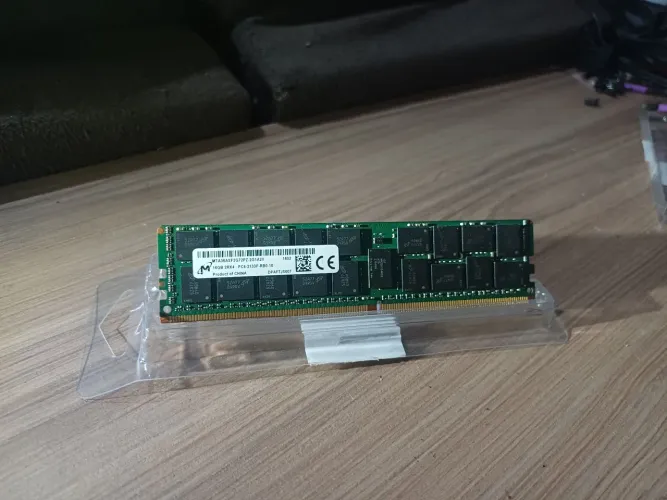 16GB Memória Ram - ECC 2133Mhz (aceita overclock 2400Mhz)