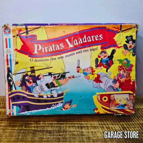 Jogo Piratas Voadores Estrela - Anos 90