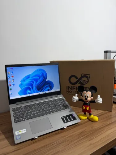 NOTEBOOK LENOVO I3-8ª, 8GB RAM, SSD 480GB + MICKEY MOUSE DE BRINDE
