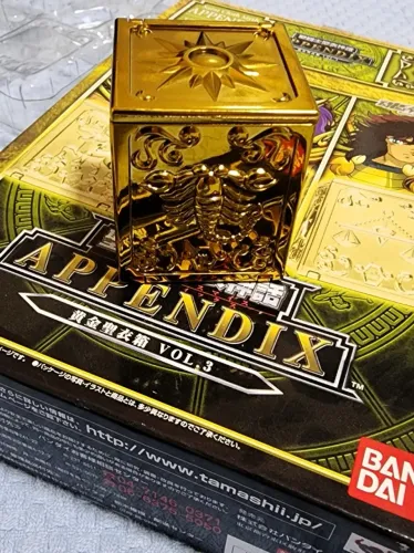Pandora Box de Escorpião original BANDAI Cavaleiros do Zodíaco - nova