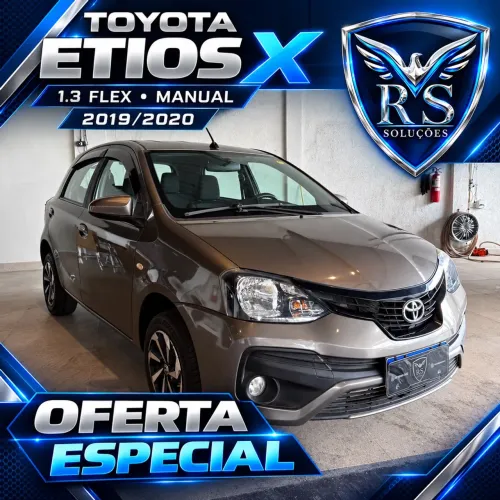 Toyota Etios X 1.3 Flex 16V 5P Mec. 2020