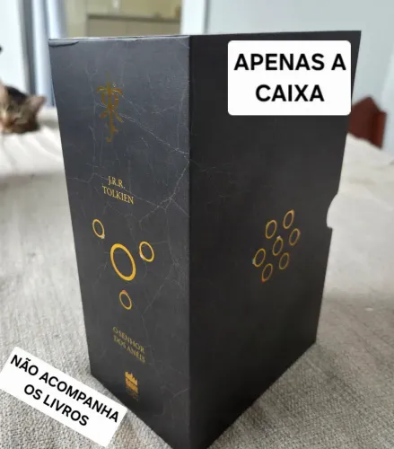 Caixa Trilogia Senhor dos Aneis