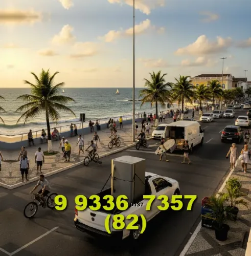 Frete na Ponta Verde, Centro, Feitosa, Pinheiro, Jaraguá, Pajuçara (82) 9 9336.7357