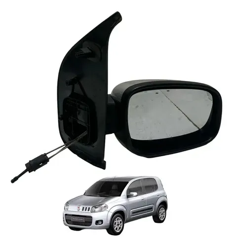 Retrovisor Direito Manual Fiat Uno Vivace 2011 A 2020