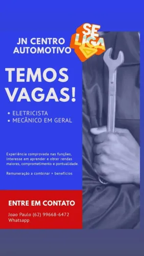 Vaga para mecânico automotivo e Eletricista