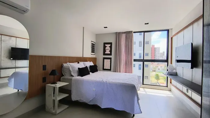 Flat Nascente | 24,35m2 | Decorado | Projetados | Intermares