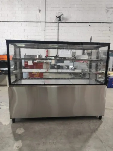 Vitrine estufa inox 1200×600×1250 (quente grande) 