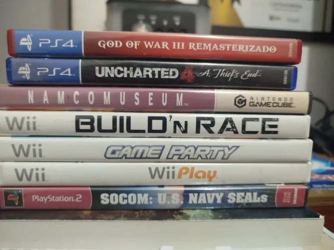 Jogos variados para Wii PS2 e mais