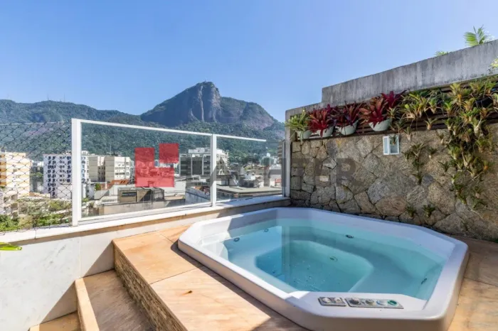 Cobertura Lagoa, 4 quartos, 1 vaga