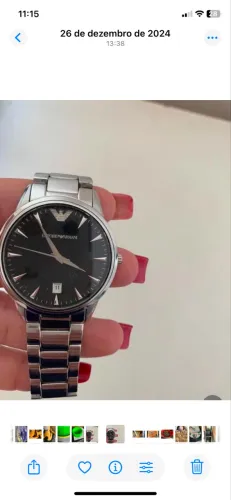 Relógio masculino presenteie quem você ama parcelado em até 10 X cartão