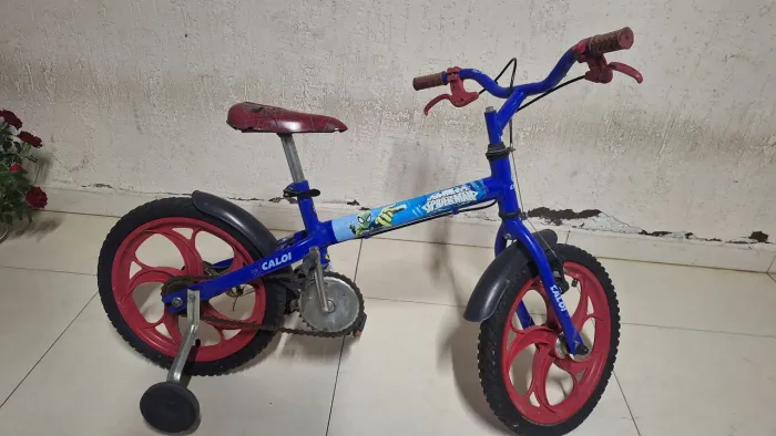 Bicicleta Homem-Aranha infantil Aro 16