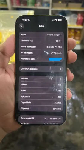 IPhone 16 pro max 256Gb