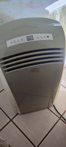 Ar portátil funcionando perfeitamente