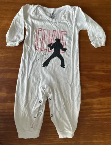 Macacão bebê Elvis Presley 