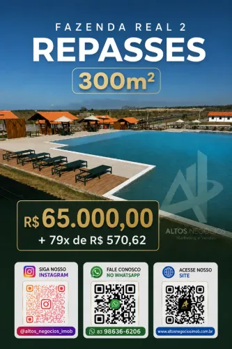 Fazenda Real 2 - Terreno 300m² com Condições Especiais