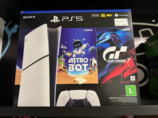 PS5 Slim Digital Novo