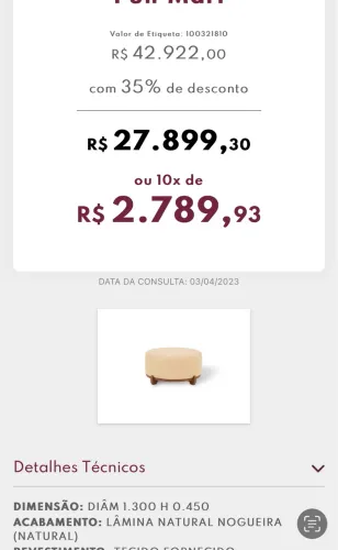 Puff Gigante Breton