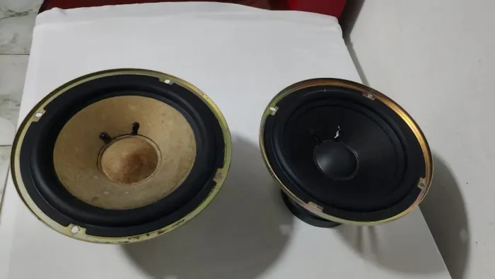 UM ALTO FALANTE E UM SUBWOOFER ORIGINAIS DO SONY LBT-XB66AV 6 OHMS IMPEDÂNCIA 7 POLEGADAS