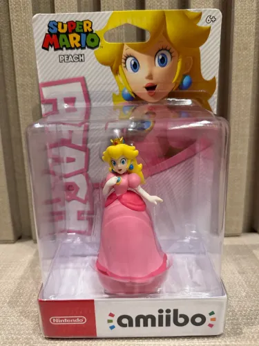 AMIIBO PRINCESA PEACH SUPER MARIO