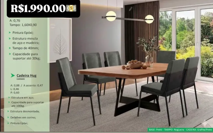 Mesa de Jantar Íris