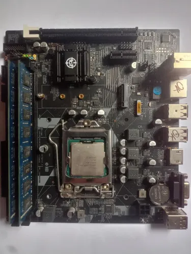 Kit placa mae h61 com processador i5 3470 e 8gb ram