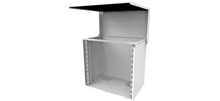 Rack basculante outdoor 10U (Sem uso) Marca Volt