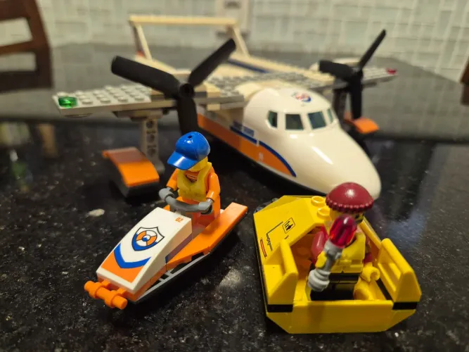 Lego City 60164 Sea Rescue Plane - 5 a 12 anos