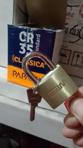 Cadeado 35 stam. E papaiz