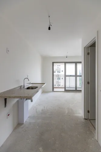 Apartamento studio à venda no Condomínio Ayla Moema Studio & Office em Moema - São Paulo -